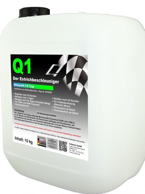Q1 Estrichbeschleuniger 10kg