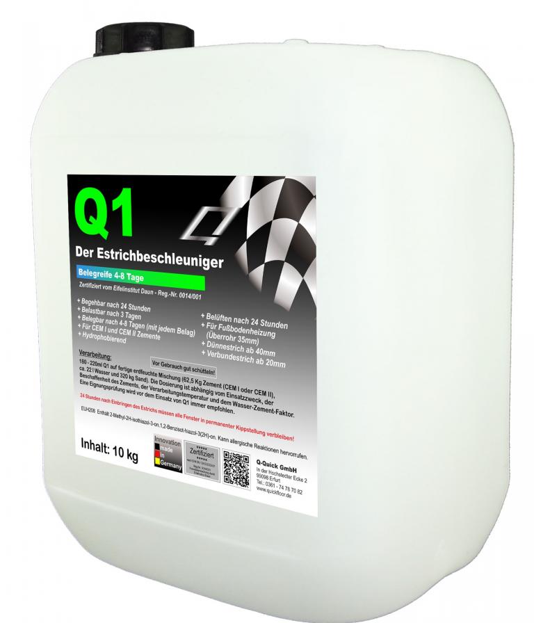 Q1 Estrichbeschleuniger 10kg