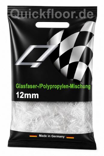 Glasfaser-Polypropylenfaser-Mischung 12mm