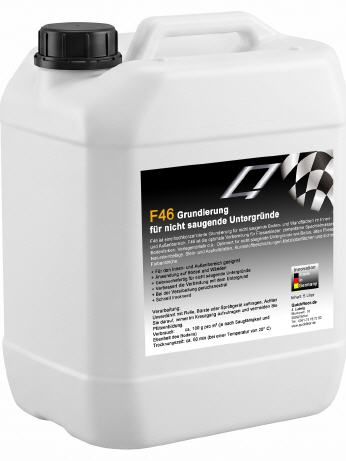 F46 Grundierung (f&uuml;r nichtsaugende Untergr&uuml;nde)